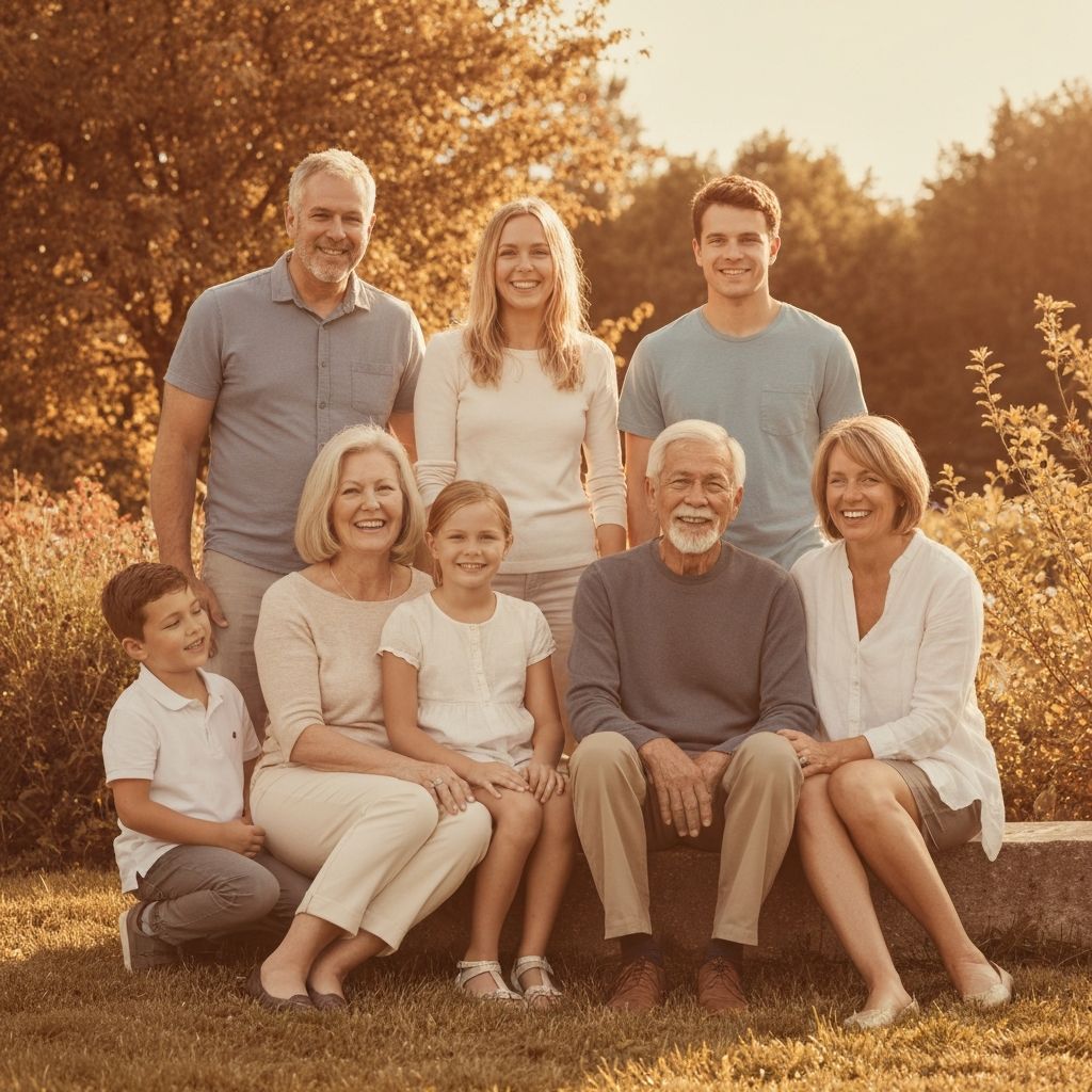 Menschen verschiedener Altersgruppen